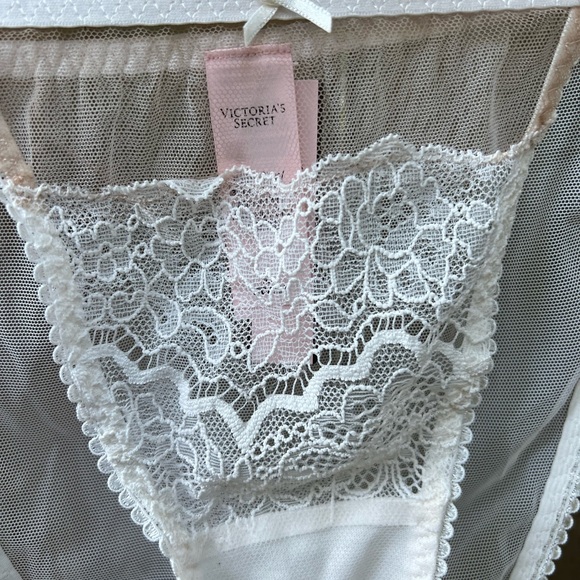 NEW Victoria’s Secret Very Sexy Bride La Fleur Babydoll Lingerie 2pc set NWT - Picture 6 of 13